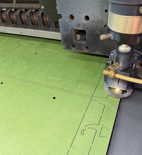 State of the Art CO₂ Laser in Operation made by Elcede_HEIC